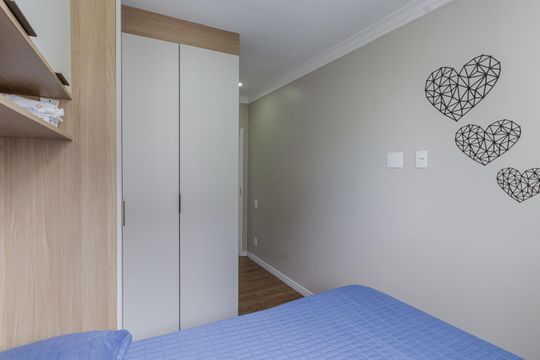 Quarto  de apartamento à venda com 2 quartos, 50m² em Vila Praia, São Paulo