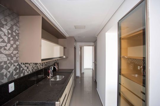 Cozinha de apartamento à venda com 3 quartos, 114m² em Centro, Diadema