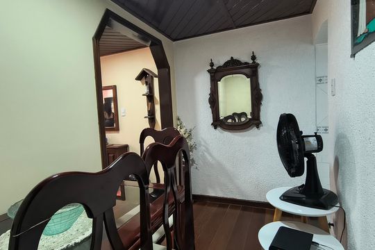 Sala de Jantar de apartamento para alugar com 1 quarto, 33m² em Vargem Grande, Rio de Janeiro