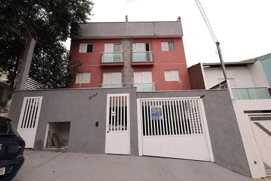 Fachada de apartamento à venda com 2 quartos, 44m² em Jardim Utinga, Santo André