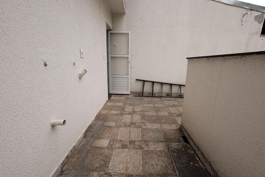 Área de Serviço de apartamento à venda com 2 quartos, 44m² em Jardim Utinga, Santo André