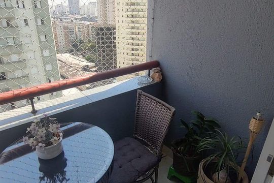 Varanda de apartamento à venda com 3 quartos, 82m² em Mooca, São Paulo