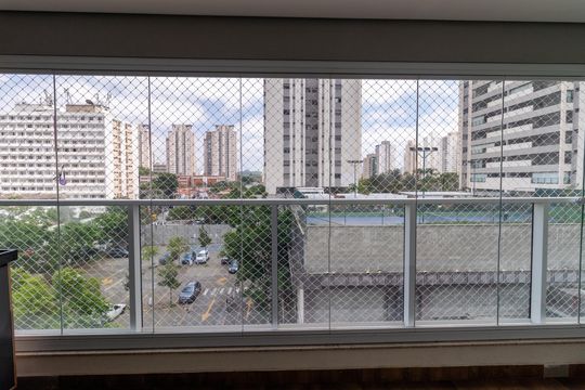 Varanda da Sala de apartamento à venda com 1 quarto, 51m² em Vila Leopoldina, São Paulo