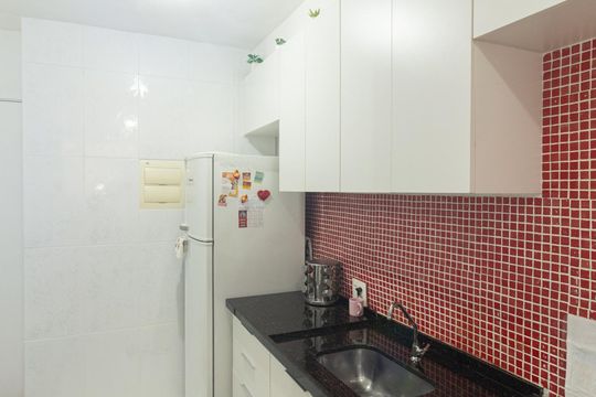 Cozinha  de apartamento para alugar com 2 quartos, 45m² em Campo Grande, Rio de Janeiro