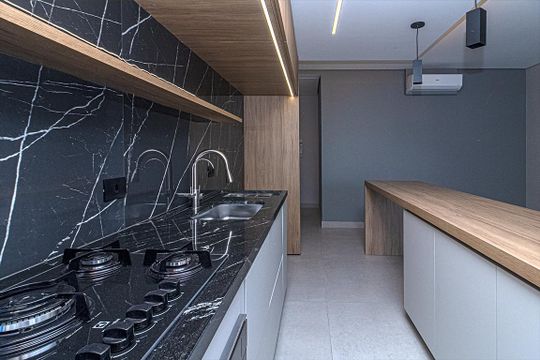 Cozinha de apartamento à venda com 3 quartos, 79m² em Cambuci, São Paulo