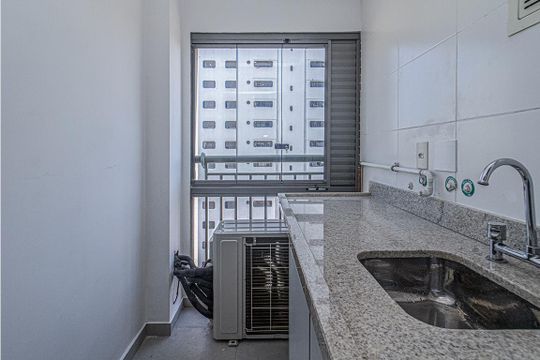 Área de Serviço de apartamento à venda com 3 quartos, 79m² em Cambuci, São Paulo