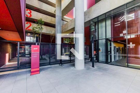 Fachada do Prédio de apartamento para alugar com 1 quarto, 48m² em Pinheiros, São Paulo