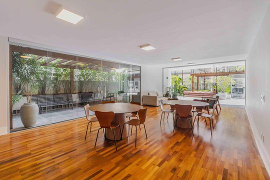 Área comum de apartamento para alugar com 2 quartos, 106m² em Paraíso, São Paulo