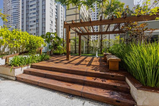 Área comum de apartamento para alugar com 2 quartos, 106m² em Paraíso, São Paulo