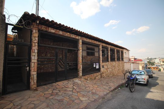 Fachada - Placa de casa à venda com 3 quartos, 420m² em Inconfidentes, Contagem