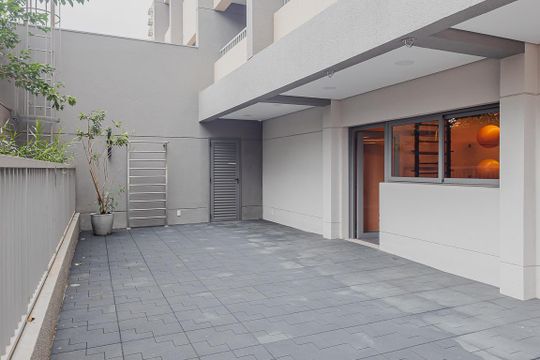 Área comum de kitnet/studio à venda com 1 quarto, 24m² em Pinheiros, São Paulo