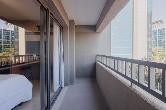 Varanda Studio de kitnet/studio à venda com 1 quarto, 24m² em Pinheiros, São Paulo