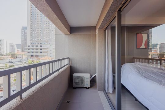 Varanda Studio de kitnet/studio à venda com 1 quarto, 24m² em Pinheiros, São Paulo