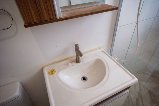 Banheiro de casa para alugar com 1 quarto, 70m² em Jardim Maristela, São Paulo