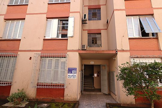 Fachada do Prédio de apartamento para alugar com 2 quartos, 60m² em Jardim Itu, Porto Alegre