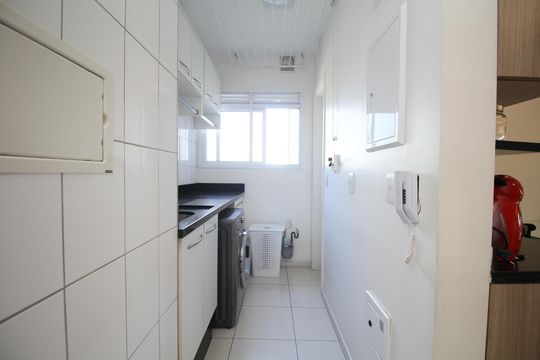 Área de Serviço de apartamento à venda com 3 quartos, 122m² em Vila Andrade, São Paulo
