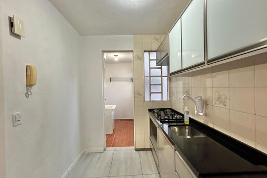 Cozinha de apartamento à venda com 2 quartos, 58m² em São Miguel, São Leopoldo