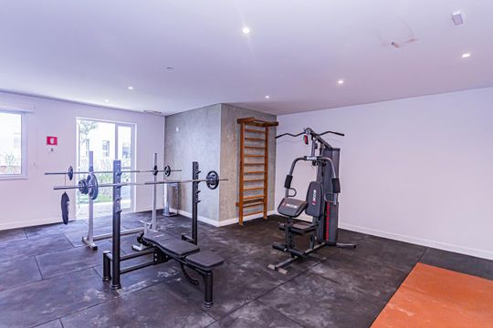 Área comum - Academia de apartamento para alugar com 2 quartos, 38m² em Vila Barreto, São Paulo