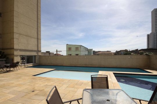 Área comum - Piscina de apartamento à venda com 1 quarto, 35m² em Vila Tolstoi, São Paulo