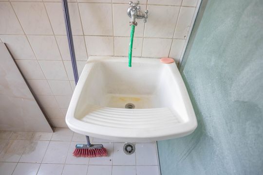 Área de serviço de apartamento para alugar com 2 quartos, 50m² em Centro, Diadema