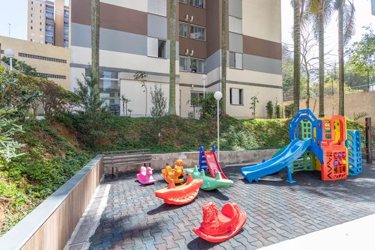 Área comum - Playground de apartamento para alugar com 2 quartos, 50m² em Centro, Diadema