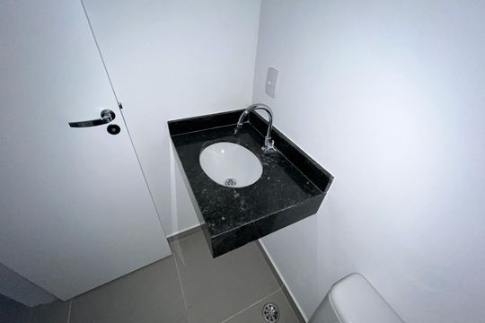 Banheiro Social de apartamento à venda com 2 quartos, 38m² em Casa Verde Média, São Paulo