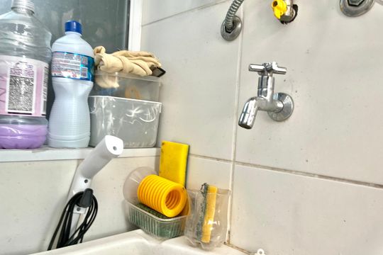 Área de Serviço de apartamento à venda com 2 quartos, 56m² em Jardim Prudência, São Paulo