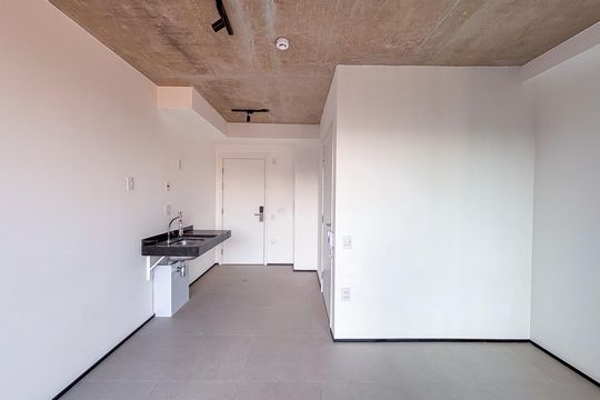 Cozinha de kitnet/studio à venda com 1 quarto, 24m² em Vila Mariana, São Paulo