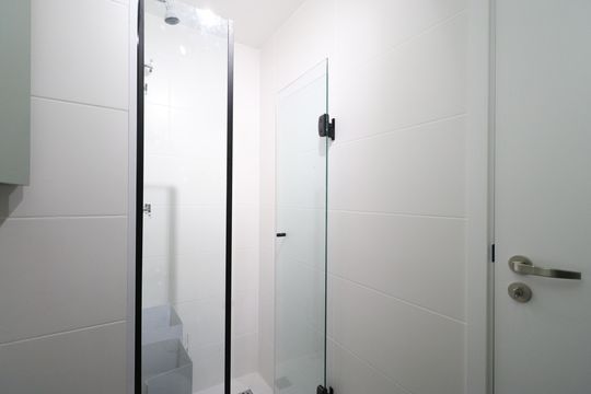 Banheiro  de kitnet/studio à venda com 1 quarto, 23m² em Pompeia, São Paulo