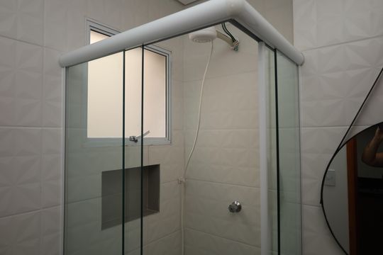 Banheiro do Studio 1 de apartamento à venda com 1 quarto, 20m² em Cidade Antônio Estêvão de Carvalho, São Paulo