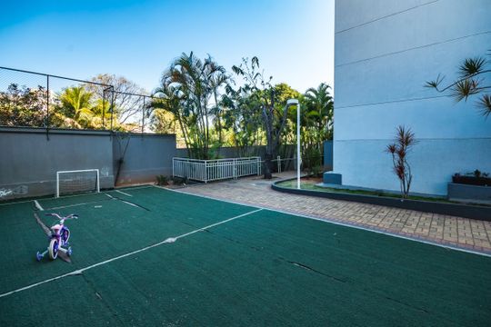 Área comum - Quadra Poliesportiva de apartamento à venda com 3 quartos, 110m² em Pampulha, Belo Horizonte