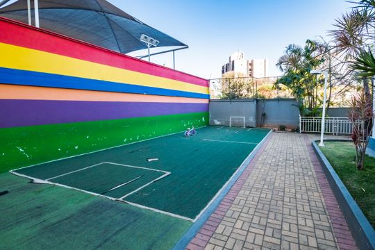 Área comum - Quadra Poliesportiva de apartamento à venda com 3 quartos, 110m² em Pampulha, Belo Horizonte