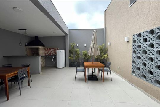 Área comum - Churrasqueira de apartamento para alugar com 1 quarto, 29m² em Vila Butantã, São Paulo