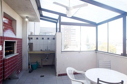 Área Comum - Churrasqueira de apartamento à venda com 2 quartos, 59m² em Petrópolis, Porto Alegre