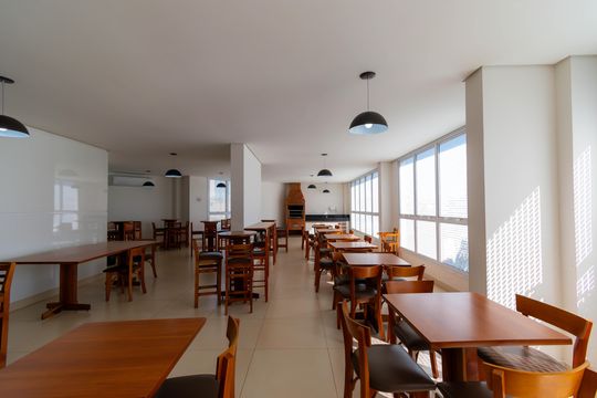 Área Comum de apartamento para alugar com 1 quarto, 34m² em Vila Tolstoi, São Paulo