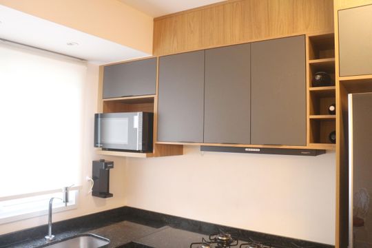 Cozinha de apartamento à venda com 2 quartos, 85m² em Fundação, São Caetano do Sul