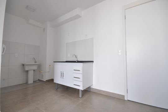 Cozinha de apartamento à venda com 2 quartos, 37m² em Vila Guilherme, São Paulo