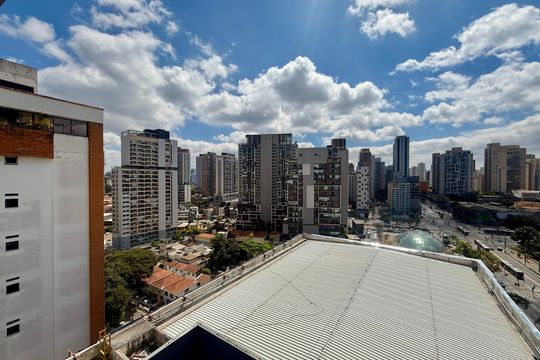 Vista do Studio de kitnet/studio à venda com 0 quarto, 19m² em Santo Amaro, São Paulo