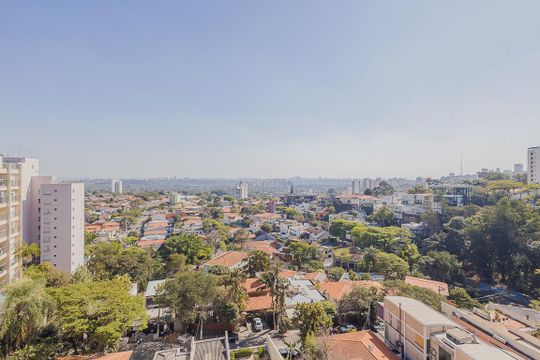 Vista  de kitnet/studio à venda com 1 quarto, 36m² em Sumarezinho, São Paulo