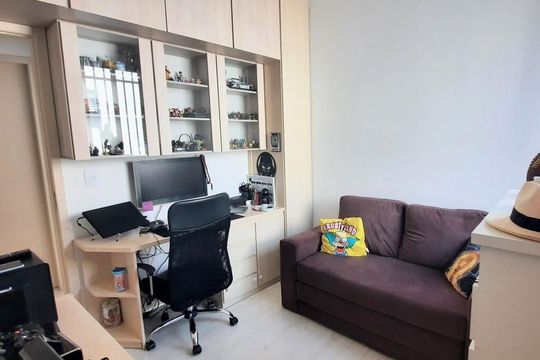 Quarto de apartamento à venda com 3 quartos, 112m² em Santa Lúcia, Belo Horizonte