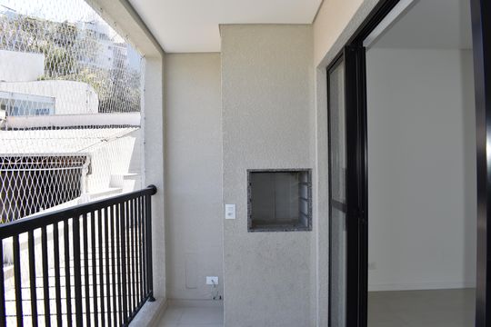Sacada com Churrasqueira de apartamento à venda com 2 quartos, 73m² em Cabral, Curitiba