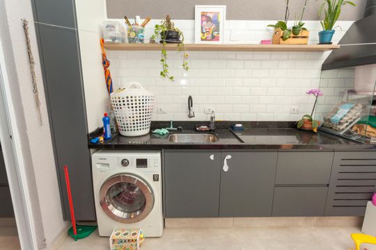 Área de Serviço de casa à venda com 3 quartos, 120m² em Jardim Ernestina, São Paulo