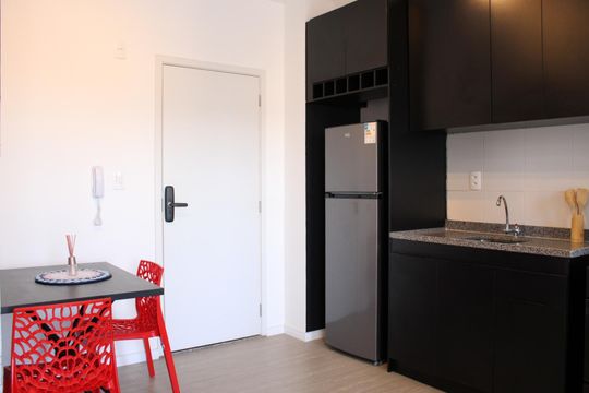 Cozinha de apartamento para alugar com 2 quartos, 43m² em Belenzinho, São Paulo