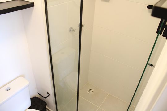 Banheiro de apartamento para alugar com 2 quartos, 43m² em Belenzinho, São Paulo