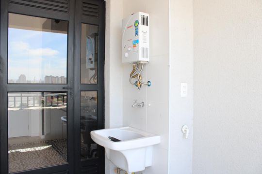 Área de Serviço de apartamento para alugar com 2 quartos, 43m² em Belenzinho, São Paulo