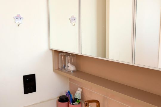 Banheiro da Suíte 1 de apartamento à venda com 3 quartos, 84m² em Bela Vista, Osasco
