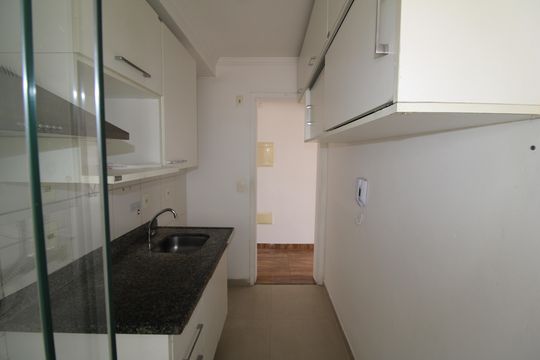 Cozinha de apartamento à venda com 2 quartos, 50m² em Vila dos Andrades, São Paulo