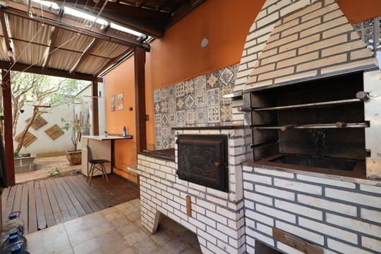 Área gourmet de casa para alugar com 4 quartos, 450m² em Residencial E Comercial Palmares, Ribeirão Preto