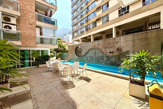 Área comum de apartamento para alugar com 2 quartos, 180m² em Jardim Botânico, Rio de Janeiro