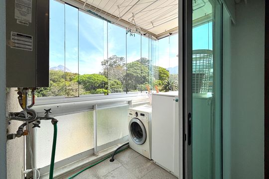 Área de serviço de apartamento para alugar com 2 quartos, 180m² em Jardim Botânico, Rio de Janeiro